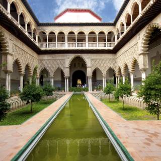 Royal Alcázar of Seville wallpaper