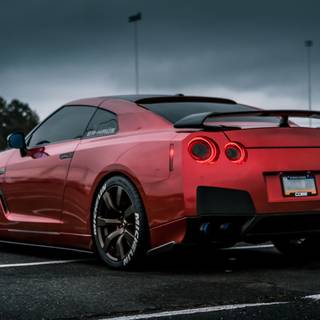 Red GTR wallpaper