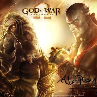 Zeus God of War wallpaper