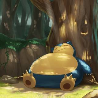 Snorlax desktop wallpaper