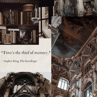 Aesthetic light academia wallpaper