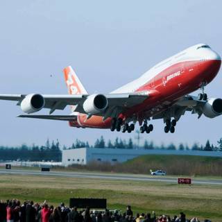Boeing 747-8 wallpaper
