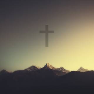 Desktop cross wallpaper