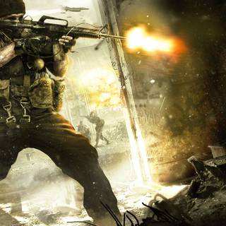 Black Ops soldiers desktop wallpaper