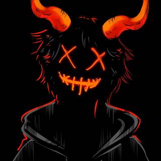 Monster Halloween iPhone wallpaper