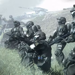 Halo ODST soldiers wallpaper