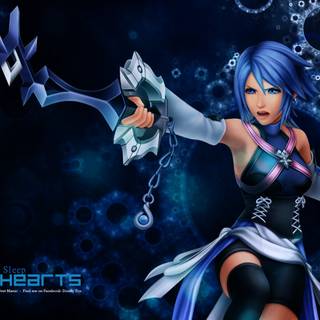 Kingdom Hearts Aqua wallpaper