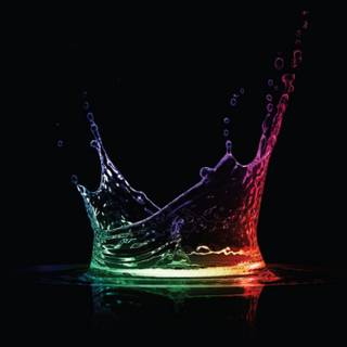 Raindrop splash wallpaper