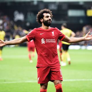 Mohammed Salah Liverpool 2021 wallpaper