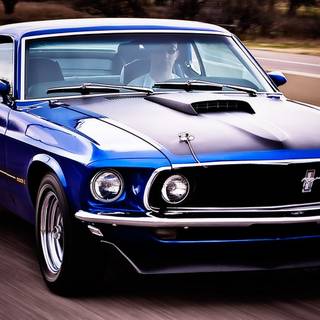 Old Ford Mustang wallpaper