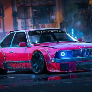 Old BMW car wallpaper