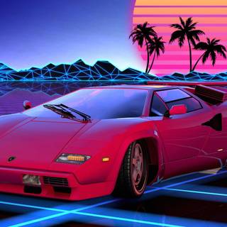 Old Lamborghini wallpaper