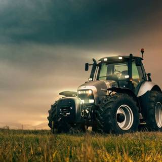 Lamborghini tractor wallpaper