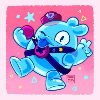 Brawl Stars Squeak wallpaper