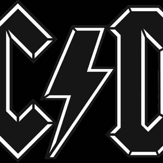 AC/DC logo wallpaper