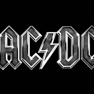 AC/DC logo wallpaper