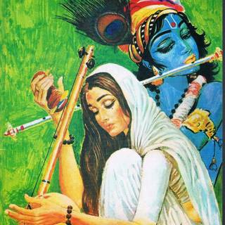 Krishna Meera wallpaper