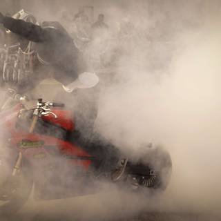 Bike burnout wallpaper