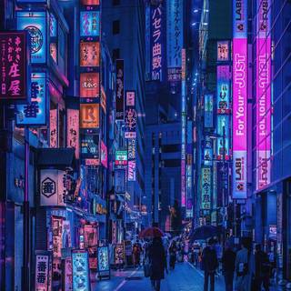 Cyberpunk Japan wallpaper