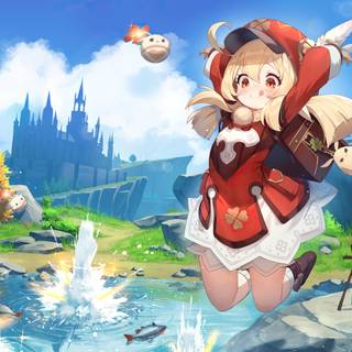 Genshin Impact scenery wallpaper