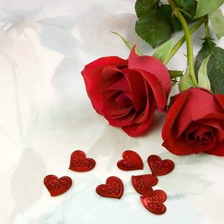 Red wedding wallpaper