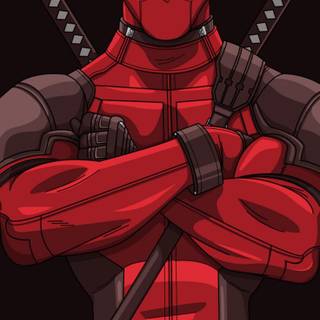Deadpool anime wallpaper
