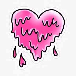 Melting heart wallpaper