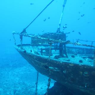 Sunken ship wallpaper