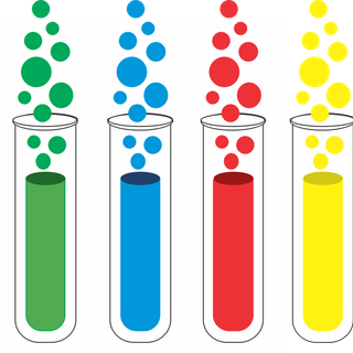 Test tube wallpaper