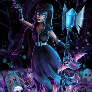 Clash of Clans Witch wallpaper