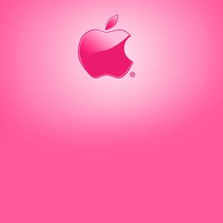 Apple pink wallpaper