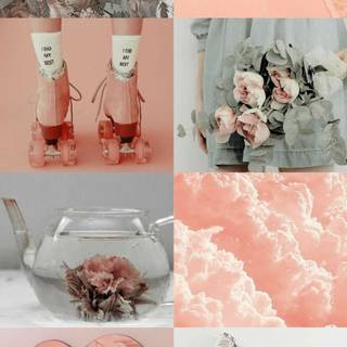 Aesthetic zodiac collage wallpaper