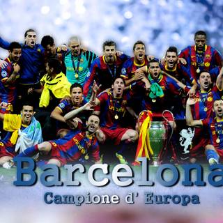 Barcelona Champions League wallpaper