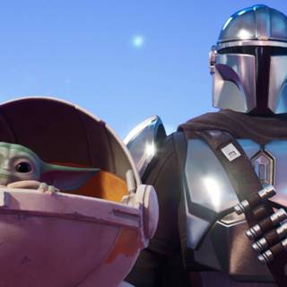 Fortnite Mando wallpaper