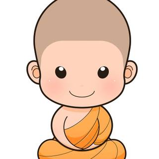 Buddha cartoon wallpaper