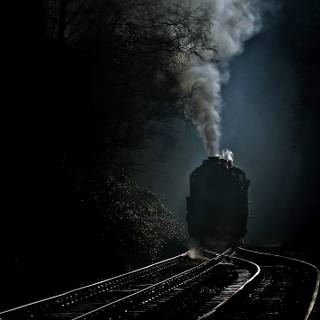 Ghost train wallpaper