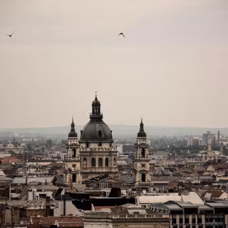 Budapest winter wallpaper