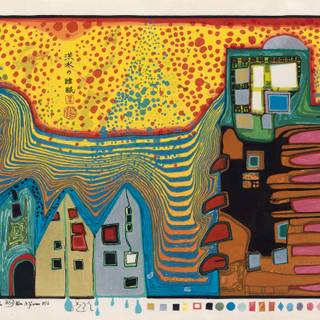 Friedensreich Hundertwasser wallpaper