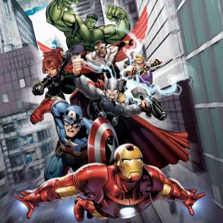 Marvel team wallpaper