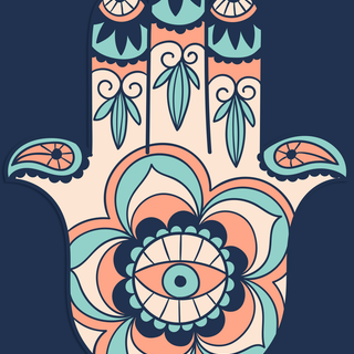 Hamsa hand wallpaper