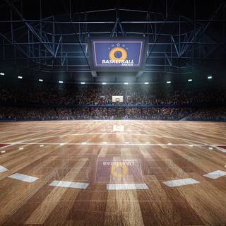 Basketball stadium wallpaper