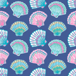 Aesthetic seashells wallpaper