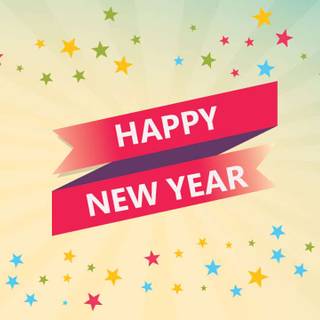 Happy New Year best wishes wallpaper