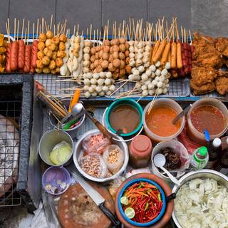 Indian street food wallpaper