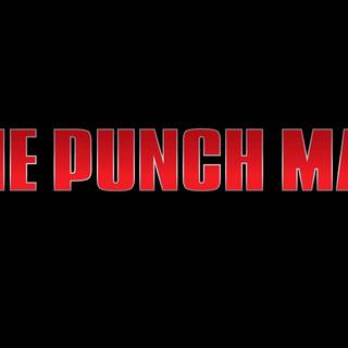 One Punch Man logo wallpaper