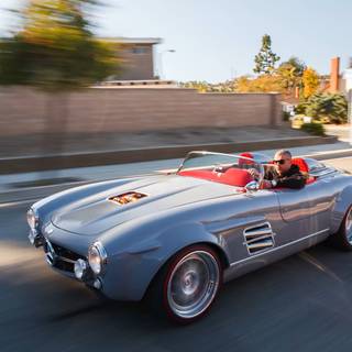 Mercédes 300sl 1955 wallpaper