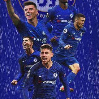 Chelsea players iPhone wallpaper