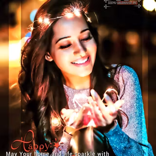 Diwali girl wallpaper