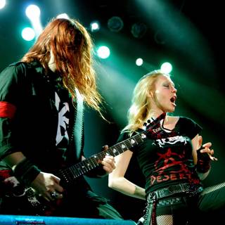 Angela Gossow wallpaper