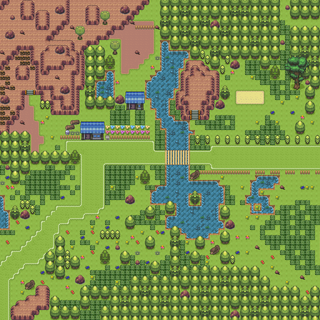 Pokémon map wallpaper